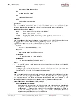 Preview for 143 page of Redline RDL-3000 Connect-IWS User Manual