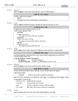 Предварительный просмотр 104 страницы Redline RDL-3000 SC User Manual