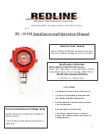 Предварительный просмотр 1 страницы Redline RL-101M Installation And Operation Manual