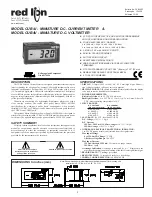 Предварительный просмотр 1 страницы Redlion CUB4I Manual