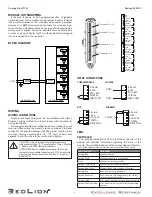 Предварительный просмотр 4 страницы Redlion DA Series Installation Manual