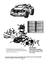 Preview for 4 page of Redman and Associates 12 Volt Convertible Car Owner'S Manual With Assembly Instructions