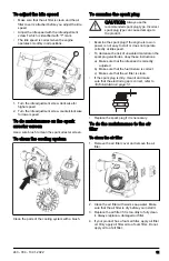 Preview for 11 page of RedMax 125B28HV Operator'S Manual