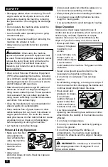 Preview for 8 page of RedMax 577616913 Operator'S Manual