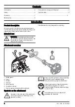 Предварительный просмотр 2 страницы RedMax CA-EX230 Operator'S Manual