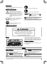 Preview for 3 page of RedMax CHT220 Operator'S Manual