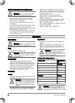 Preview for 8 page of RedMax CHT220 Operator'S Manual