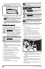 Preview for 22 page of RedMax CZTE54 Operator'S Manual