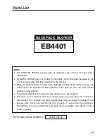 Preview for 17 page of RedMax EB4401 Owner'S/Operator'S Manual