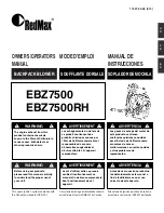 RedMax EBZ6500 Owner'S/Operator'S Manual preview