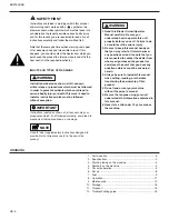 Preview for 4 page of RedMax EBZ6500 Owner'S/Operator'S Manual