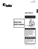 Preview for 21 page of RedMax EBZ6500 Owner'S/Operator'S Manual