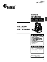 Предварительный просмотр 37 страницы RedMax EBZ8050 Owner'S/Operator'S Manual