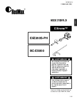 Preview for 23 page of RedMax EXtreme BC-EX850 Owner'S/Operator'S Manual