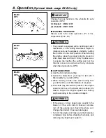 Предварительный просмотр 27 страницы RedMax EXTREME EXZ2500S-BC Owner'S/Operator'S Manual