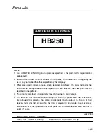 Preview for 15 page of RedMax HB250 Owner'S/Operator'S Manual