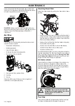 Preview for 18 page of RedMax HBZ260R Operator'S Manual