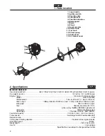 Preview for 4 page of RedMax HE225F Owner'S Manual