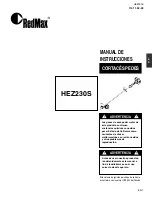 Preview for 42 page of RedMax HEZ230S Owner'S/Operator'S Manual