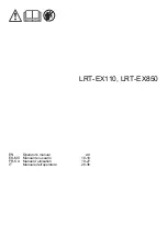 RedMax LRT-EX110 Operator'S Manual preview