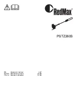 RedMax PSTZ260S Operator'S Manual preview