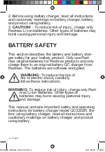 Preview for 6 page of RedMax QC330ZR Operator'S Manual