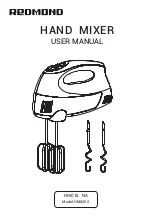 Redmond HM825S User Manual preview