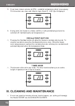 Предварительный просмотр 10 страницы Redmond RFH-4204 Instructions For Use Manual