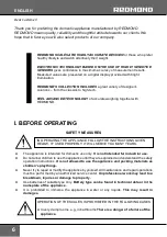 Preview for 6 page of Redmond RS-710 Instructions For Use Manual