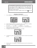 Preview for 10 page of Redmond RS-712 Instructions For Use Manual