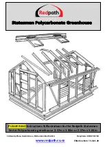 Preview for 1 page of Redpath Statesman 2.43m x 3.65m Instructions & Illustrations