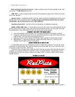 Preview for 3 page of RedPlate RedStar Operation Manual