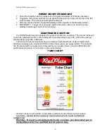 Preview for 5 page of RedPlate RP50R Operation Manual