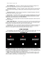 Preview for 4 page of RedPlate TweedyDrive Operation Manual