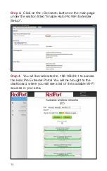 Preview for 14 page of RedPort Halo Pro Quick Start Manual