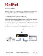 Предварительный просмотр 17 страницы RedPort wXa-122 User Manual