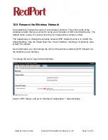 Предварительный просмотр 32 страницы RedPort wXa-122 User Manual