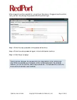 Предварительный просмотр 35 страницы RedPort wXa-122 User Manual
