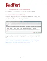 Предварительный просмотр 28 страницы RedPort WXA-153 User Manual