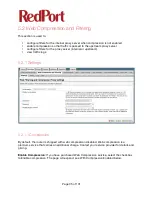 Предварительный просмотр 35 страницы RedPort WXA-153 User Manual