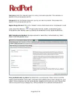 Предварительный просмотр 36 страницы RedPort WXA-153 User Manual