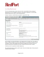 Предварительный просмотр 43 страницы RedPort WXA-153 User Manual