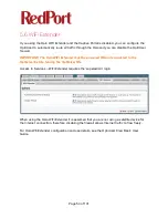 Предварительный просмотр 54 страницы RedPort WXA-153 User Manual