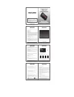 Redpro PB-D150V User Manual preview