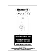 Redring Active 320S Installation And User Manual preview