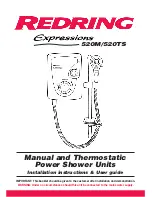 Redring Expression 520M Installation Instructions Manual preview