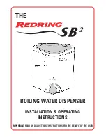 Redring SB2 Installation & Operating Instructions Manual preview