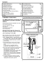 Предварительный просмотр 3 страницы Redring Selectronic Premier Manual