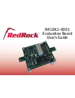 Redrock RR1EK2-0001 User Manual предпросмотр