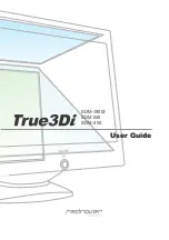 Redrover True3Di SDM-190M User Manual preview